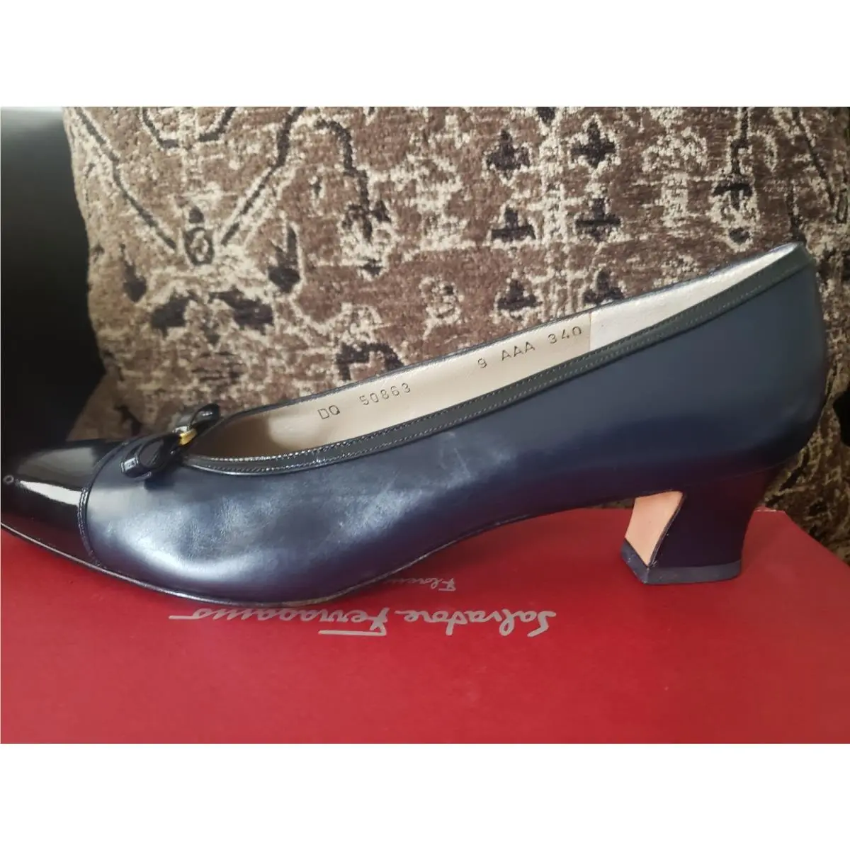 Salvatore Ferragamo shoes - Salvatore Ferragamo Vara - Vara - Blue 3