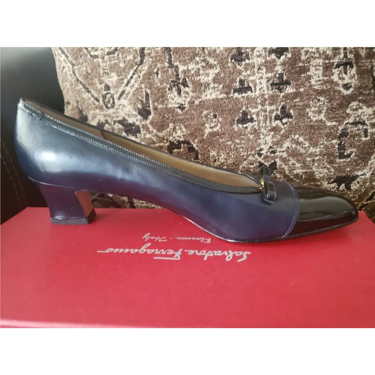Salvatore Ferragamo shoes - Salvatore Ferragamo Vara - Vara - Blue 4