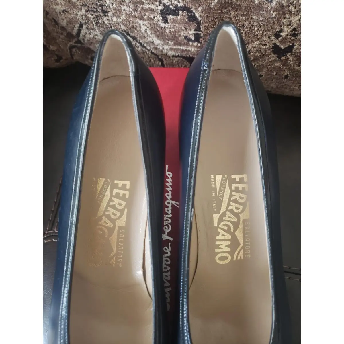 Salvatore Ferragamo shoes - Salvatore Ferragamo Vara - Vara - Blue 7