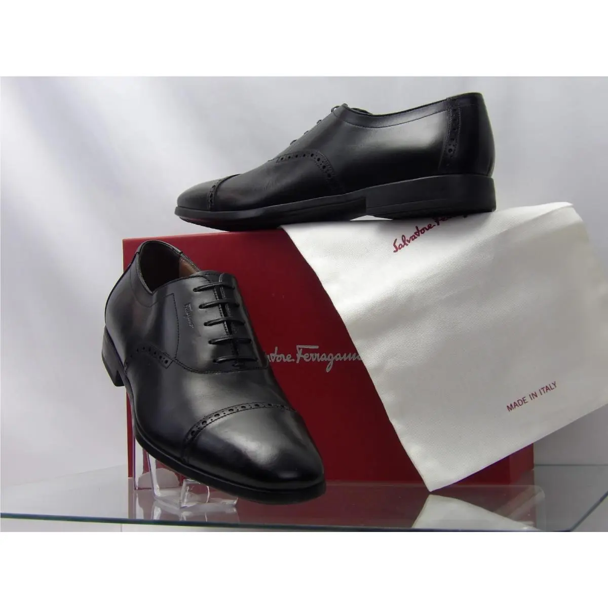 Salvatore Ferragamo shoes - RILEY - RILEY - Black (UPC: 8056744458661) 0