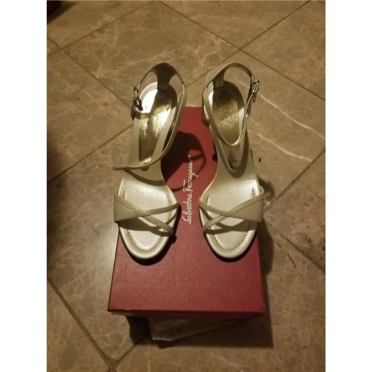 Salvatore Ferragamo Polinuro Shoes Women Size 7 1/2 C