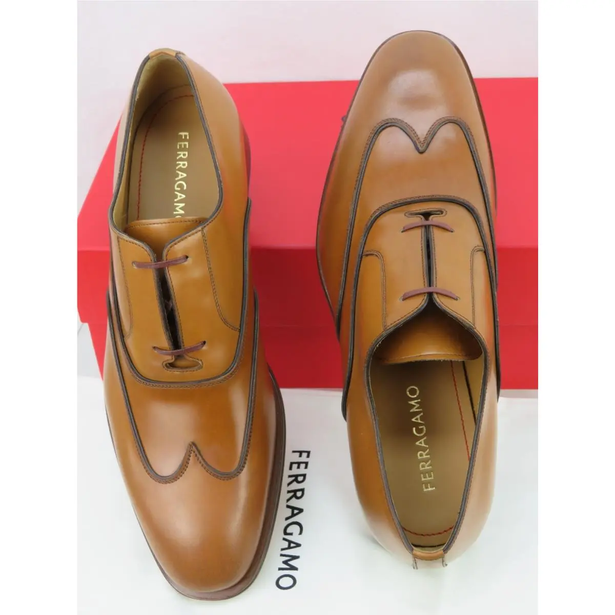 Salvatore Ferragamo shoes - FERRAGAMO CORIAN - FERRAGAMO CORIAN - Brown (UPC: 8056744290032) 0
