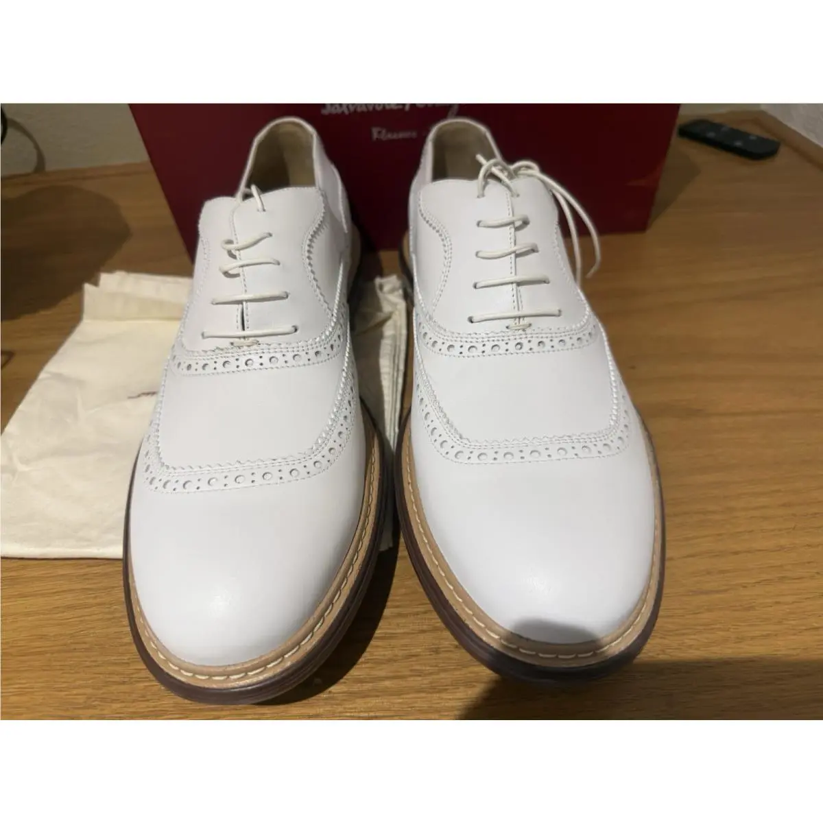 Salvatore Ferragamo shoes - White 14