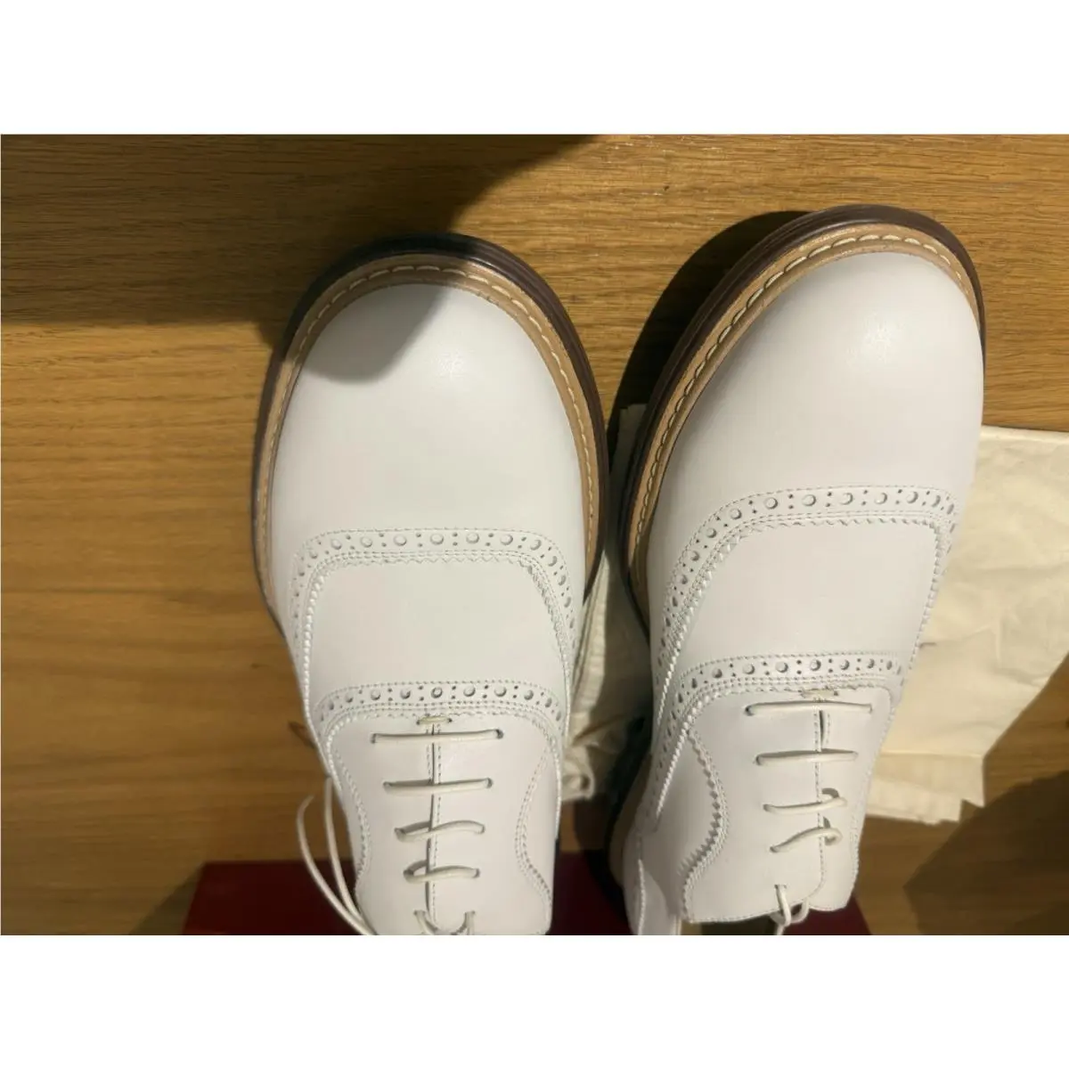 Salvatore Ferragamo shoes - White 15