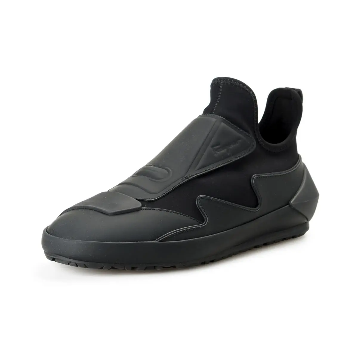 Salvatore Ferragamo Nile Black Slip On Fashion Sneakers Shoes US 6.5M IT 39.5M - Black