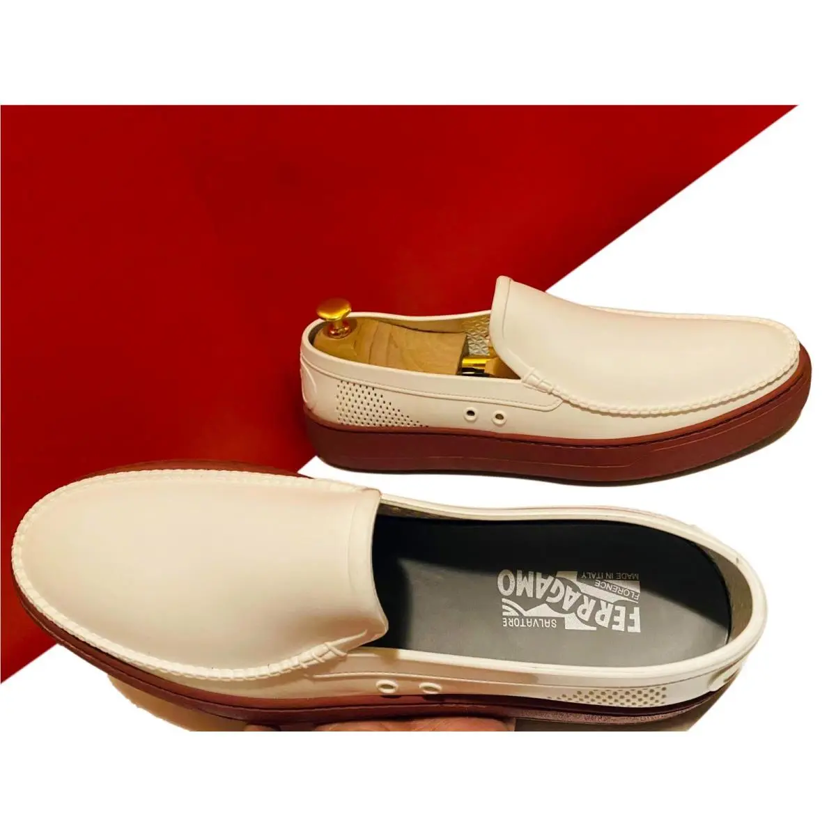 Salvatore Ferragamo shoes - White 9