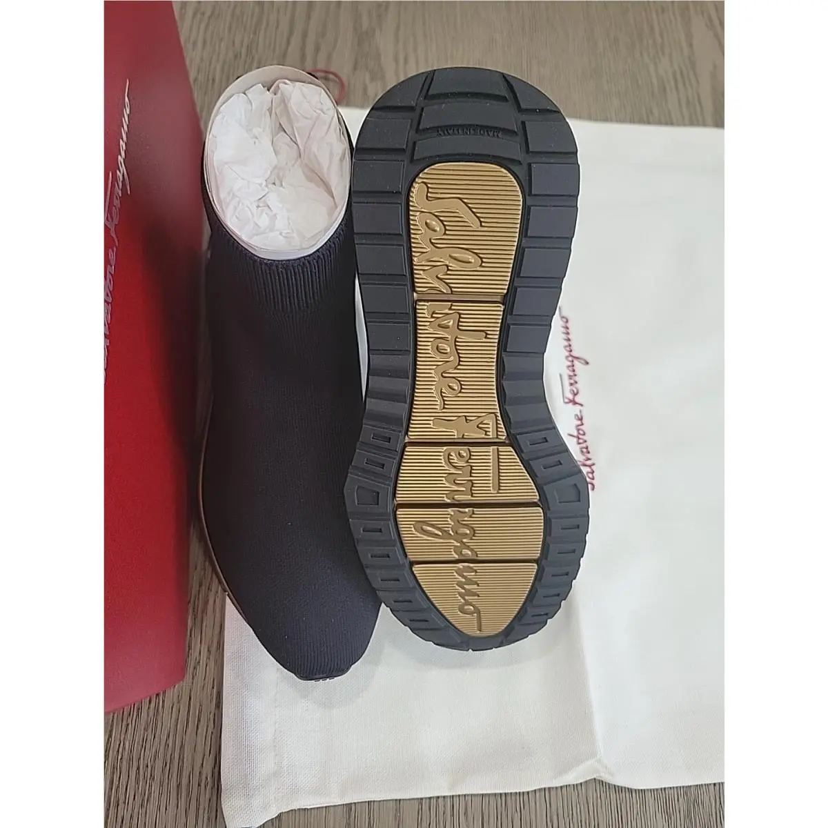 Salvatore Ferragamo shoes - Salvatore Ferragamo Gardena Sock - Gardena Sock - Black 0