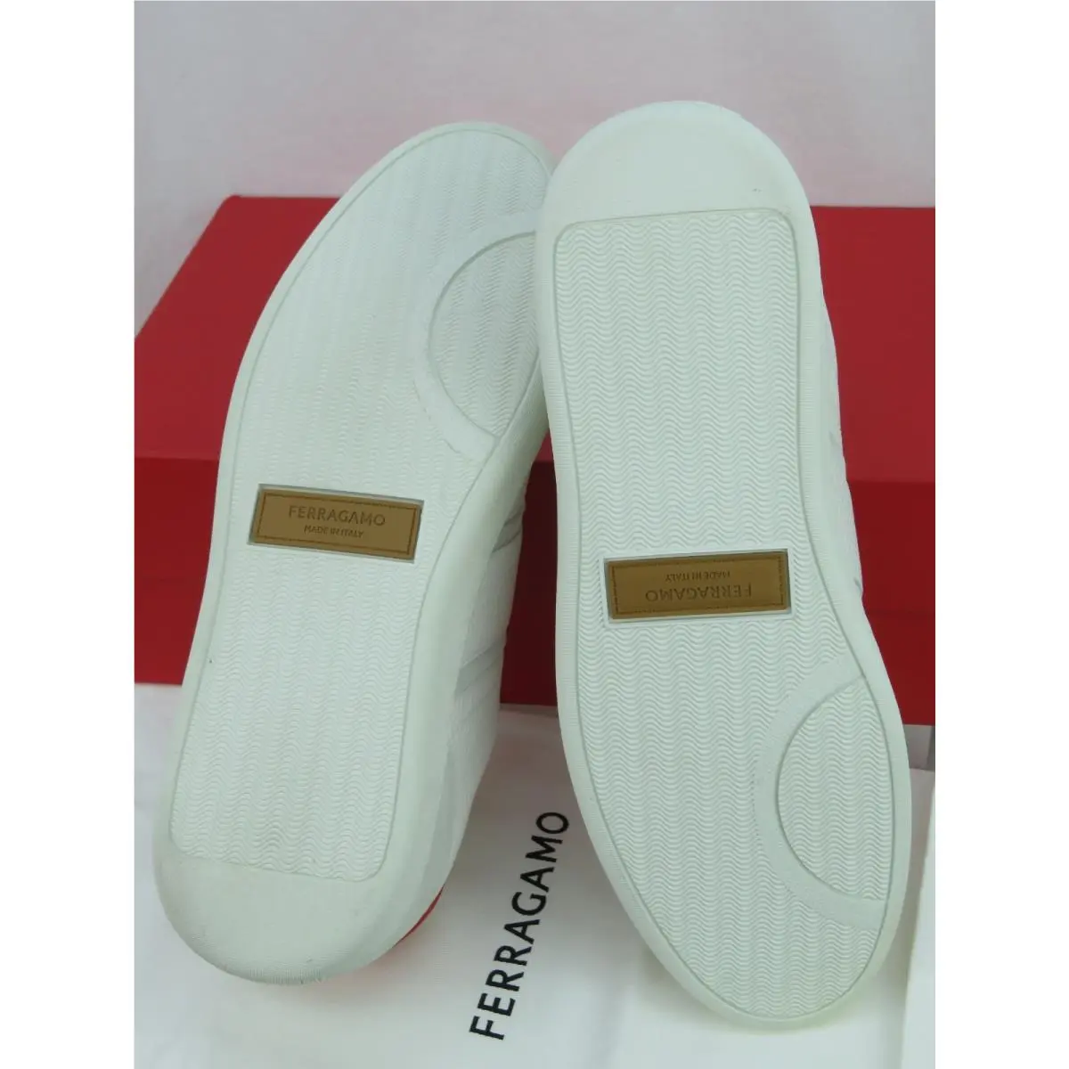 Salvatore Ferragamo shoes - FERRAGAMO ACHILLE 1 - FERRAGAMO ACHILLE - 762261 - White (UPC: 8056283334587) 8