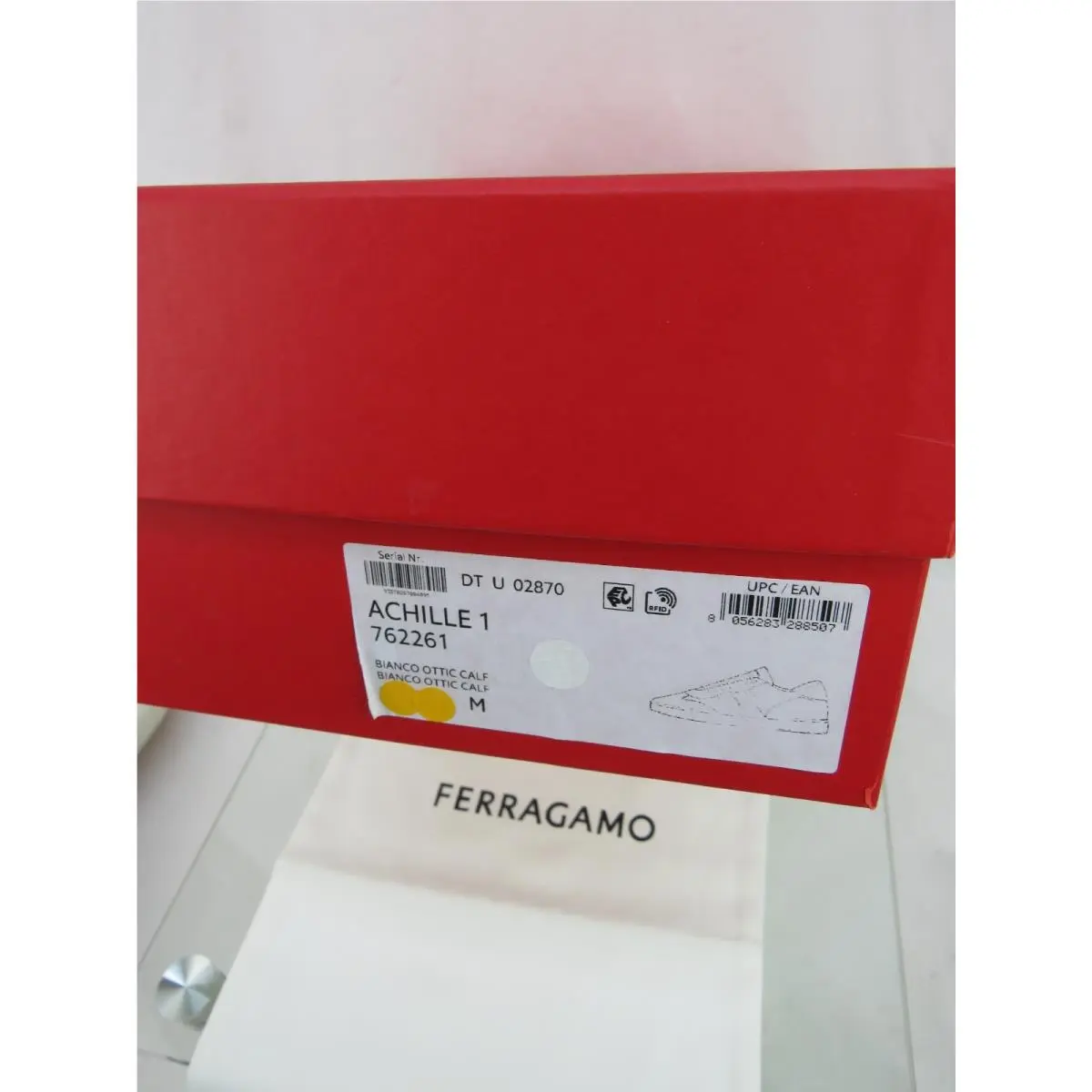 Salvatore Ferragamo shoes - FERRAGAMO ACHILLE 1 - FERRAGAMO ACHILLE - 762261 - White (UPC: 8056283334587) 10