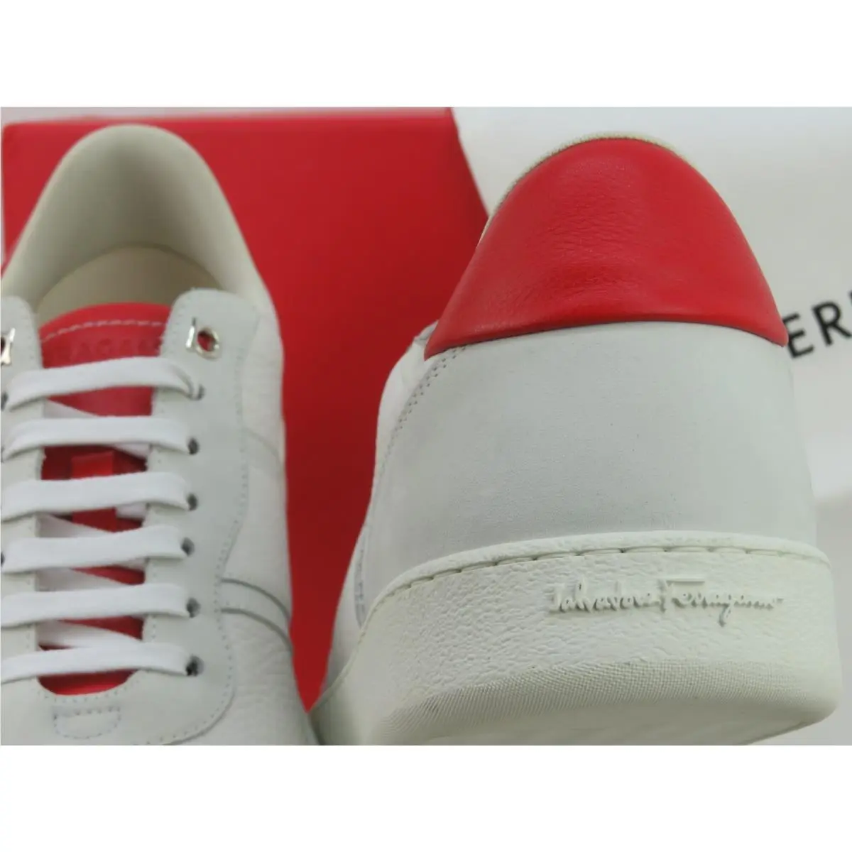 Salvatore Ferragamo shoes - FERRAGAMO ACHILLE 1 - FERRAGAMO ACHILLE - 762261 - White (UPC: 8056283334587) 4