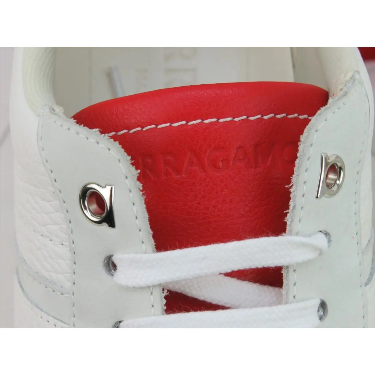 Salvatore Ferragamo shoes - FERRAGAMO ACHILLE 1 - FERRAGAMO ACHILLE - 762261 - White (UPC: 8056283334587) 3