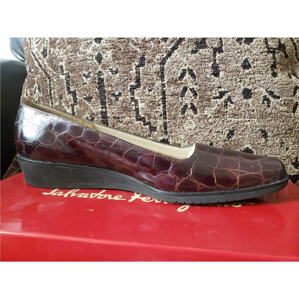 Salvatore Ferragamo shoes - Wadge - Wadge - Brown 4