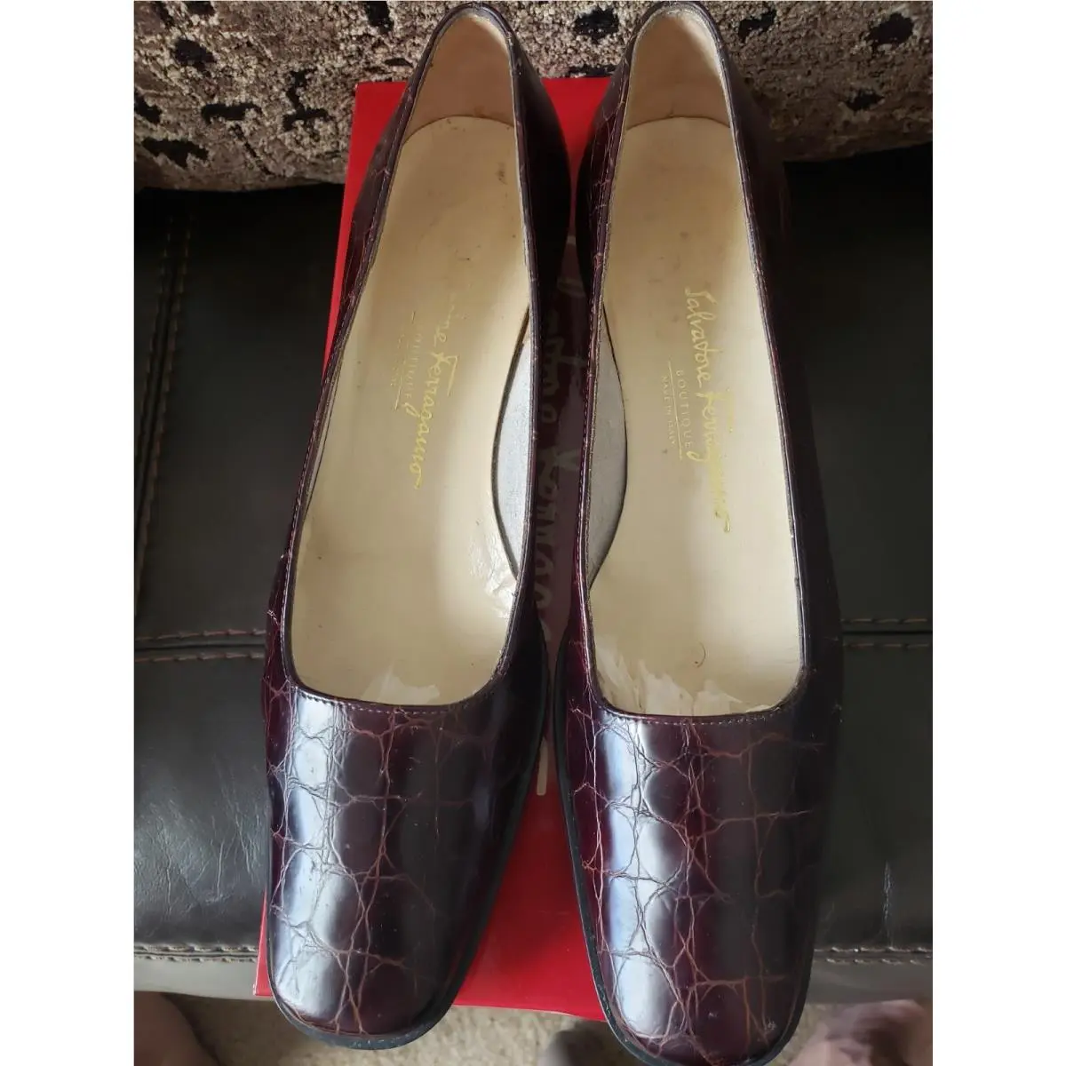 Salvatore Ferragamo shoes - Wadge - Wadge - Brown 7