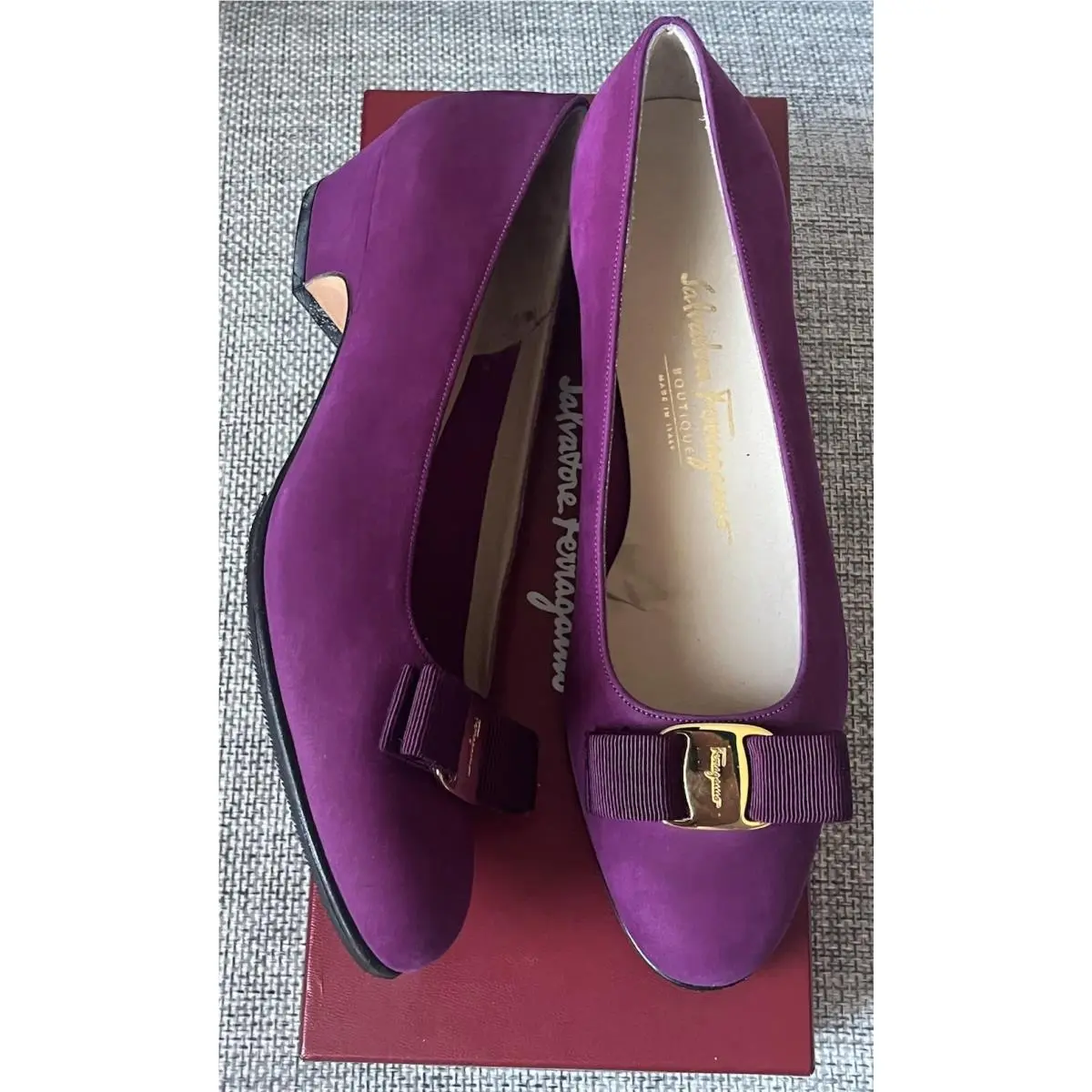 Salvatore Ferragamo shoes - Purple 1