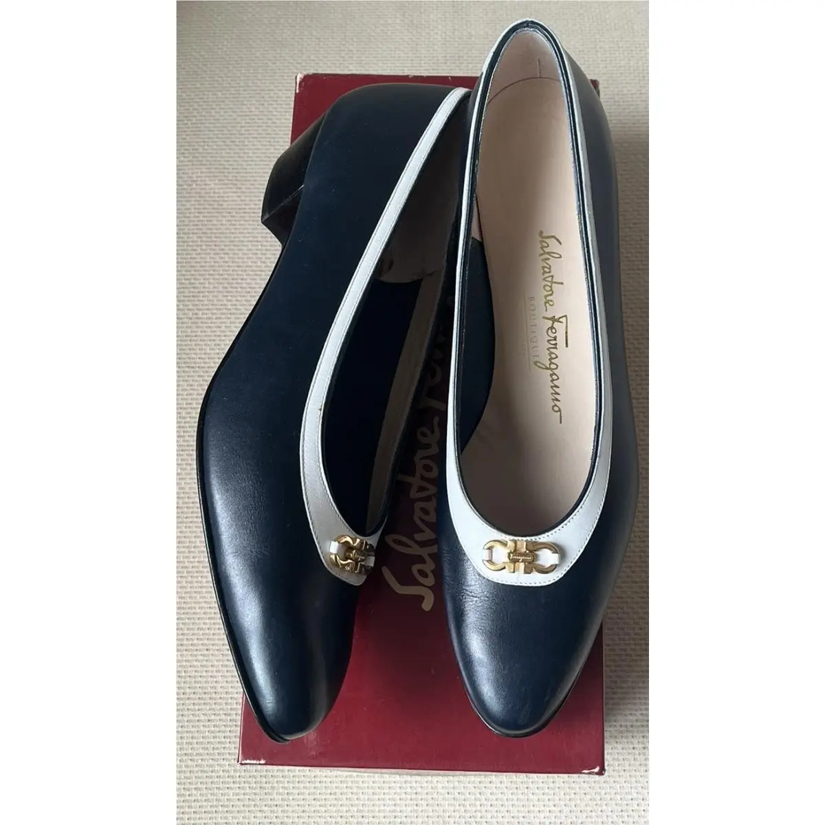 Salvatore Ferragamo shoes - Salvatore Ferragamo Vara - Vara - Blue 1
