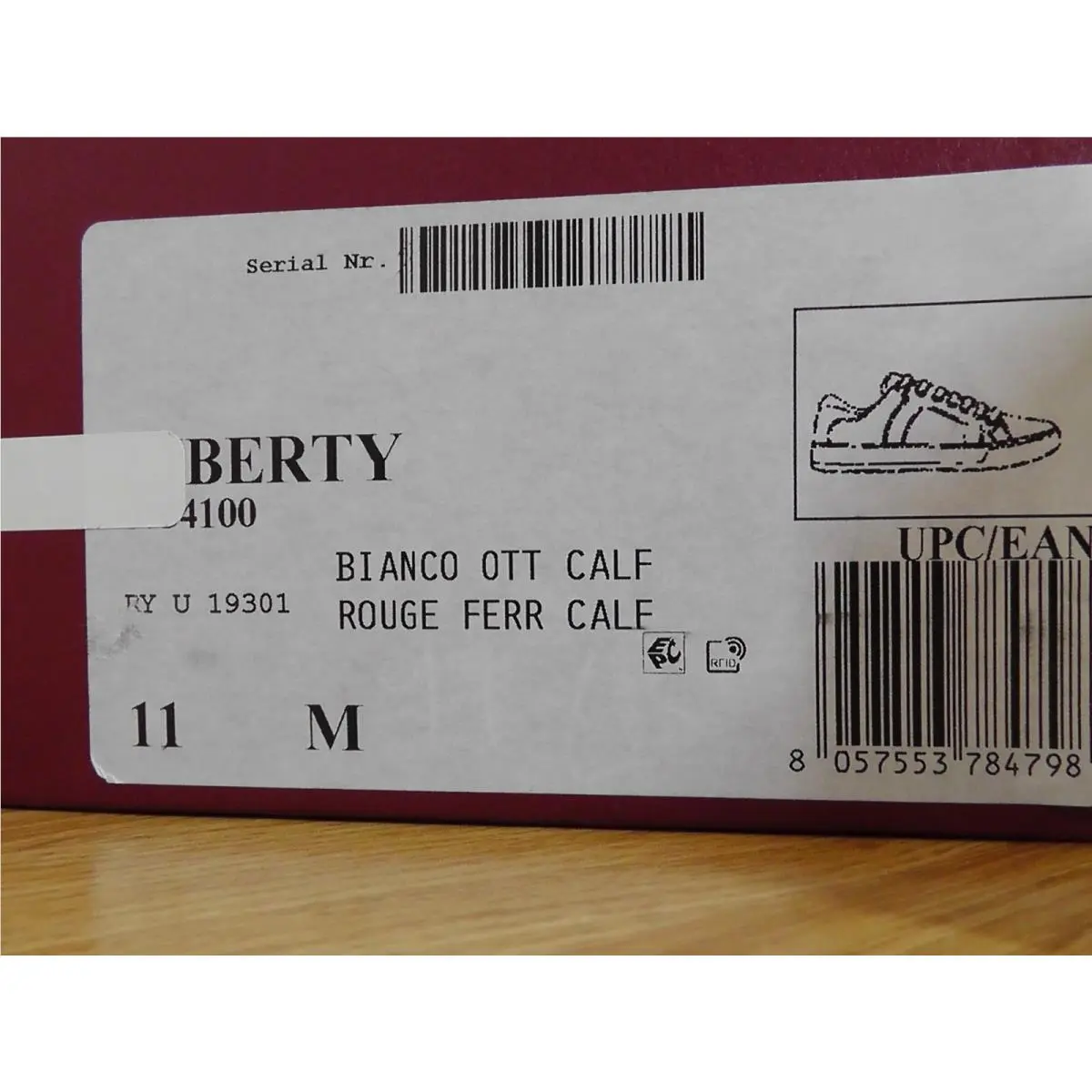 Salvatore Ferragamo shoes - Liberty - Liberty - White/Red 9