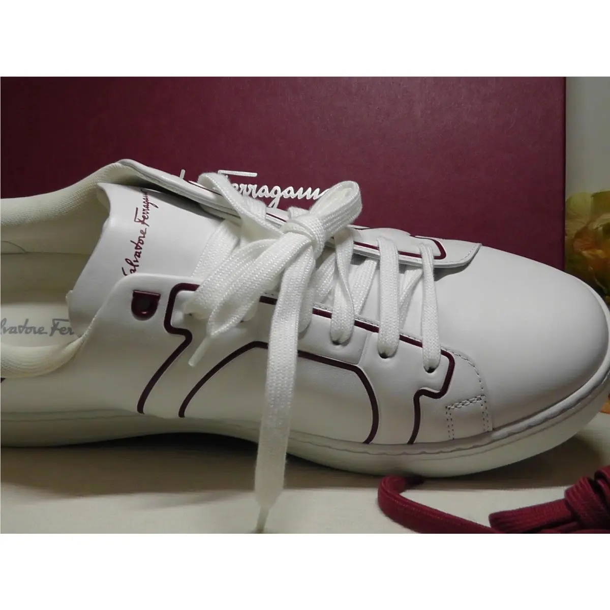 Salvatore Ferragamo shoes - Liberty - Liberty - White/Red 4