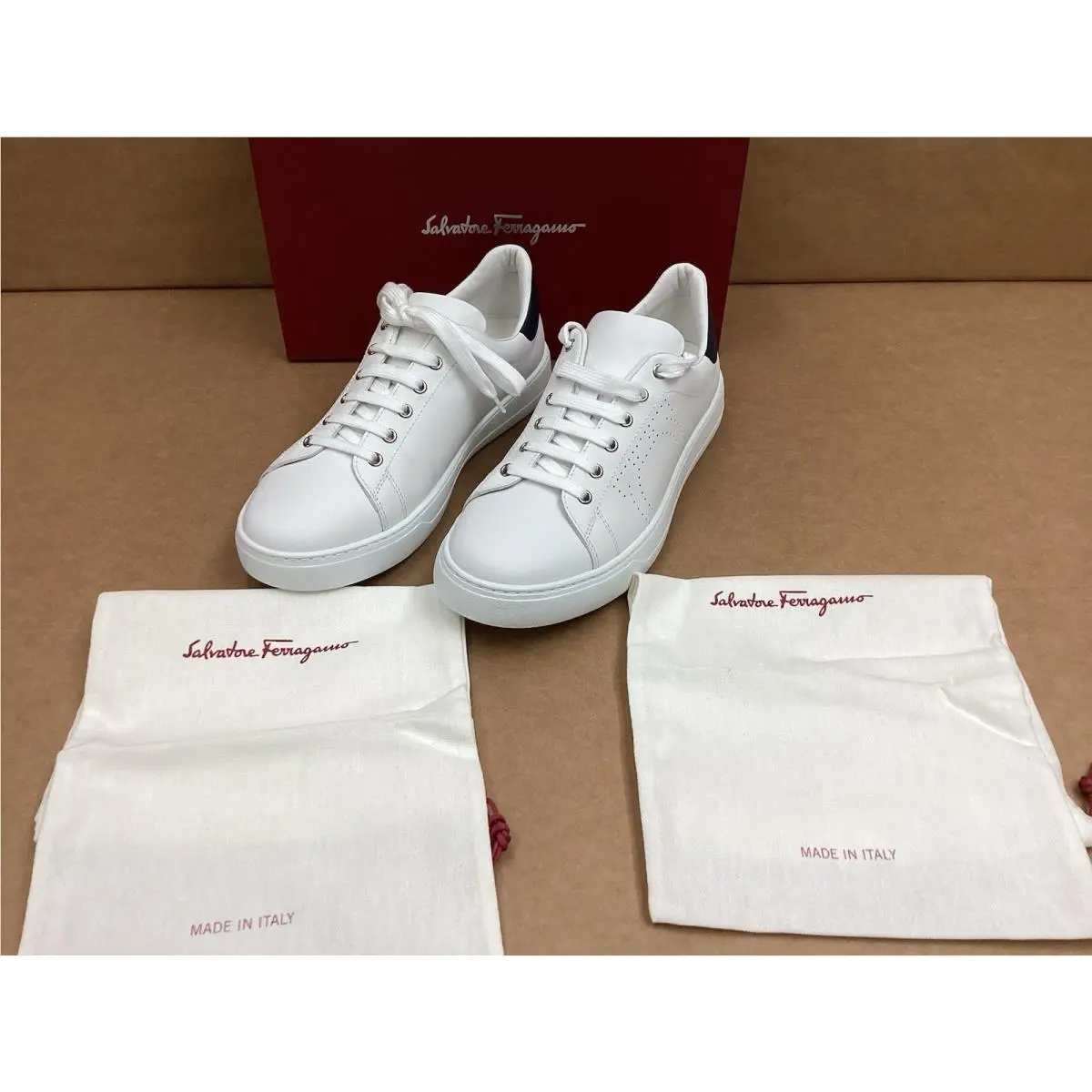 Salvatore Ferragamo shoes - Ferragamo Pierre Gancio - Ferragamo Pierre Gancio - White 0