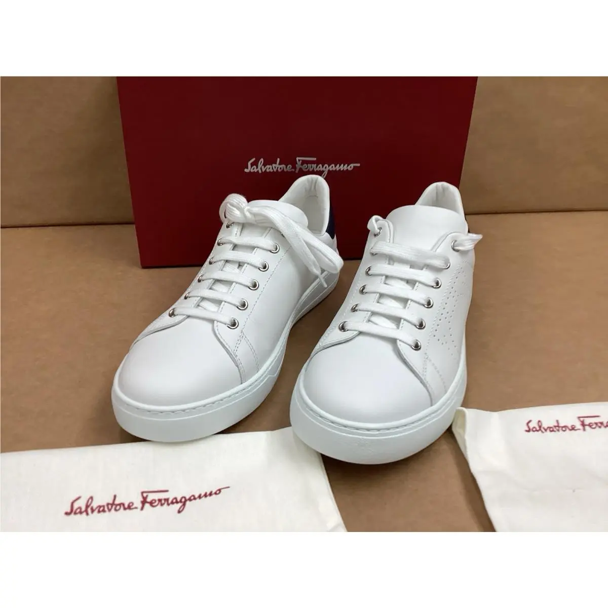 Salvatore Ferragamo shoes - Ferragamo Pierre Gancio - Ferragamo Pierre Gancio - White 1