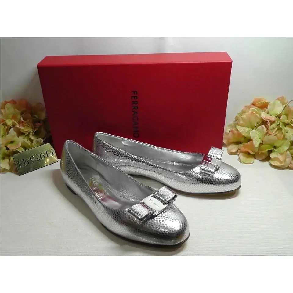 Salvatore Ferragamo shoes - Salvatore Ferragamo Varina - Varina - Silver 0