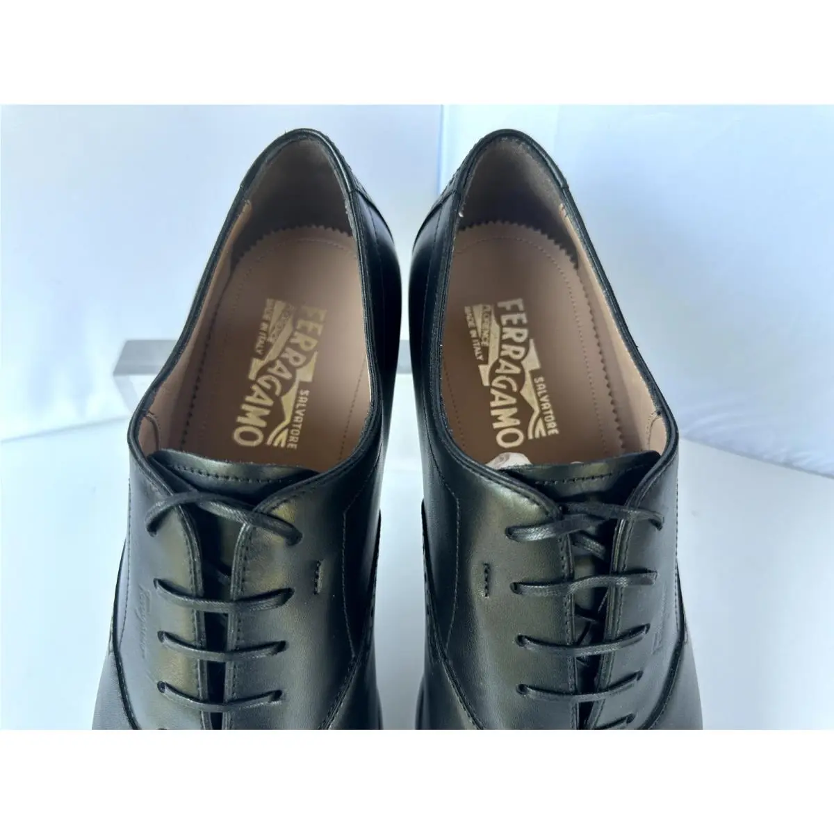 Salvatore Ferragamo shoes - Oxfords - Oxfords - Black (UPC: 8058572909865) 14