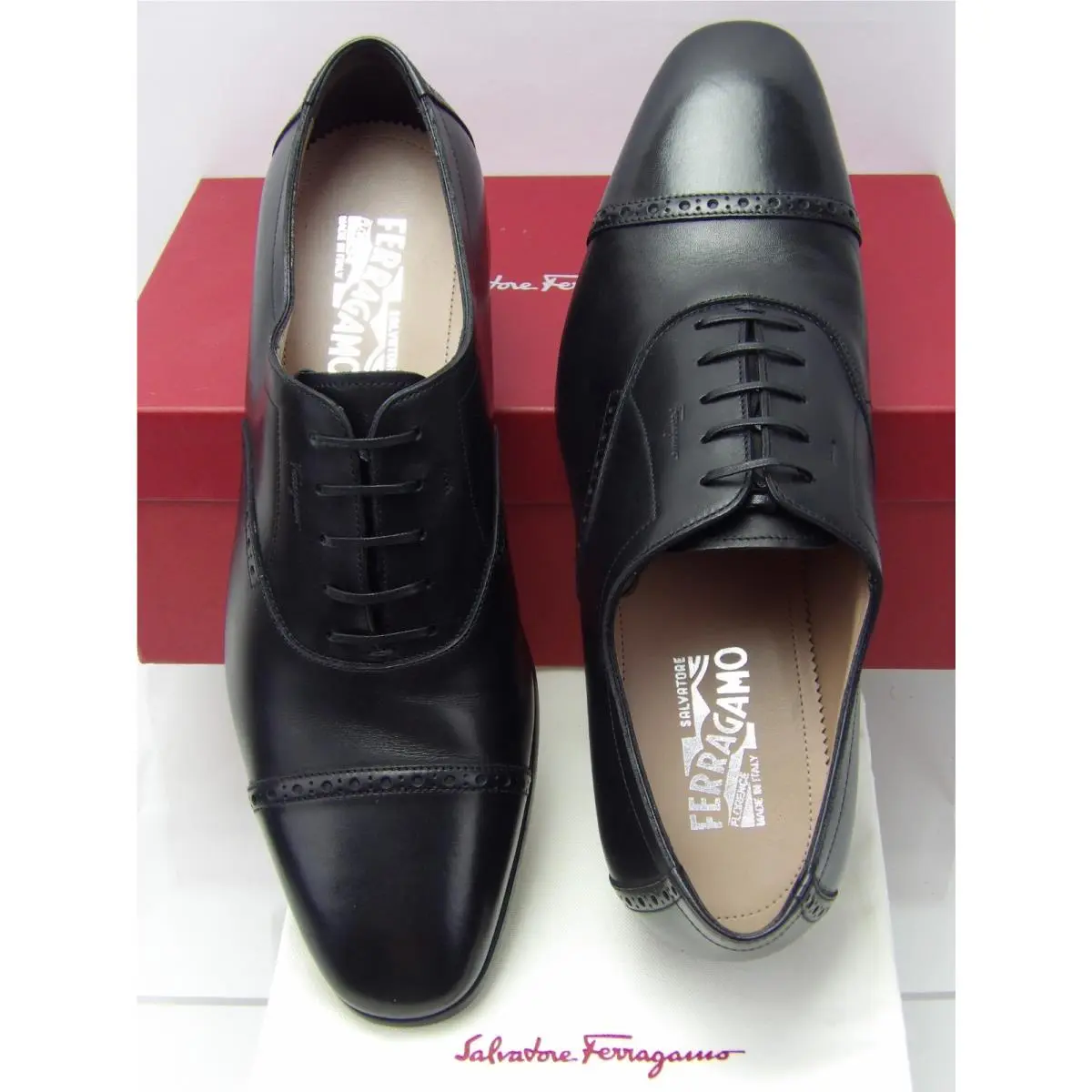 Salvatore Ferragamo shoes - RILEY - RILEY - Black (UPC: 8056744458661) 6