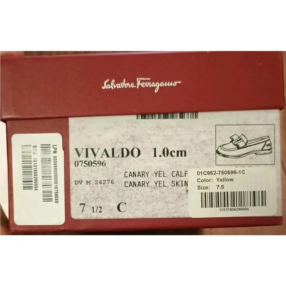 Salvatore Ferragamo shoes - Salvatore Ferragamo Viva - Viva - 01c952-750596 - Yellow 9