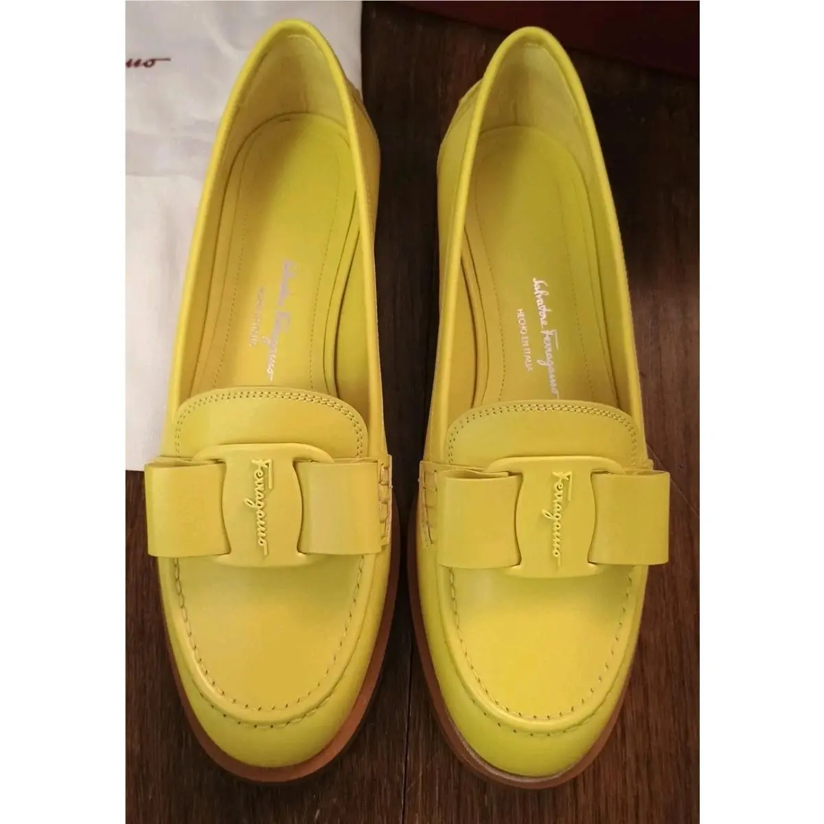 Salvatore Ferragamo shoes - Salvatore Ferragamo Viva - Viva - 01c952-750596 - Yellow 1