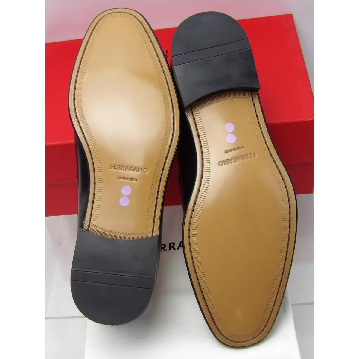 Salvatore Ferragamo shoes - FERRAGAMO DESMOND GANCINI BIT - FERRAGAMO DESMOND GANCINI BIT - Black (UPC: 8058698930354) 6