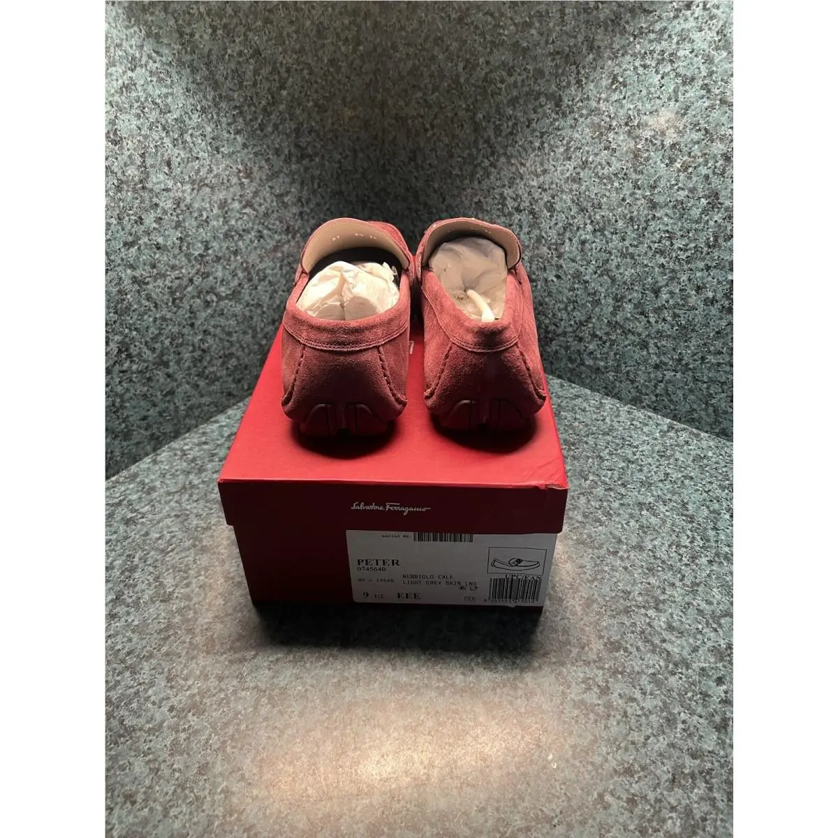 Salvatore Ferragamo shoes - Peter - Peter - Red, Main: Brown (UPC: 8057553251207) 9
