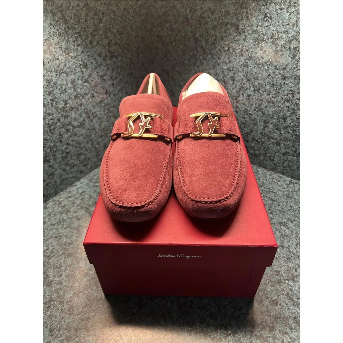 Salvatore Ferragamo shoes - Peter - Peter - Red, Main: Brown (UPC: 8057553251207) 1
