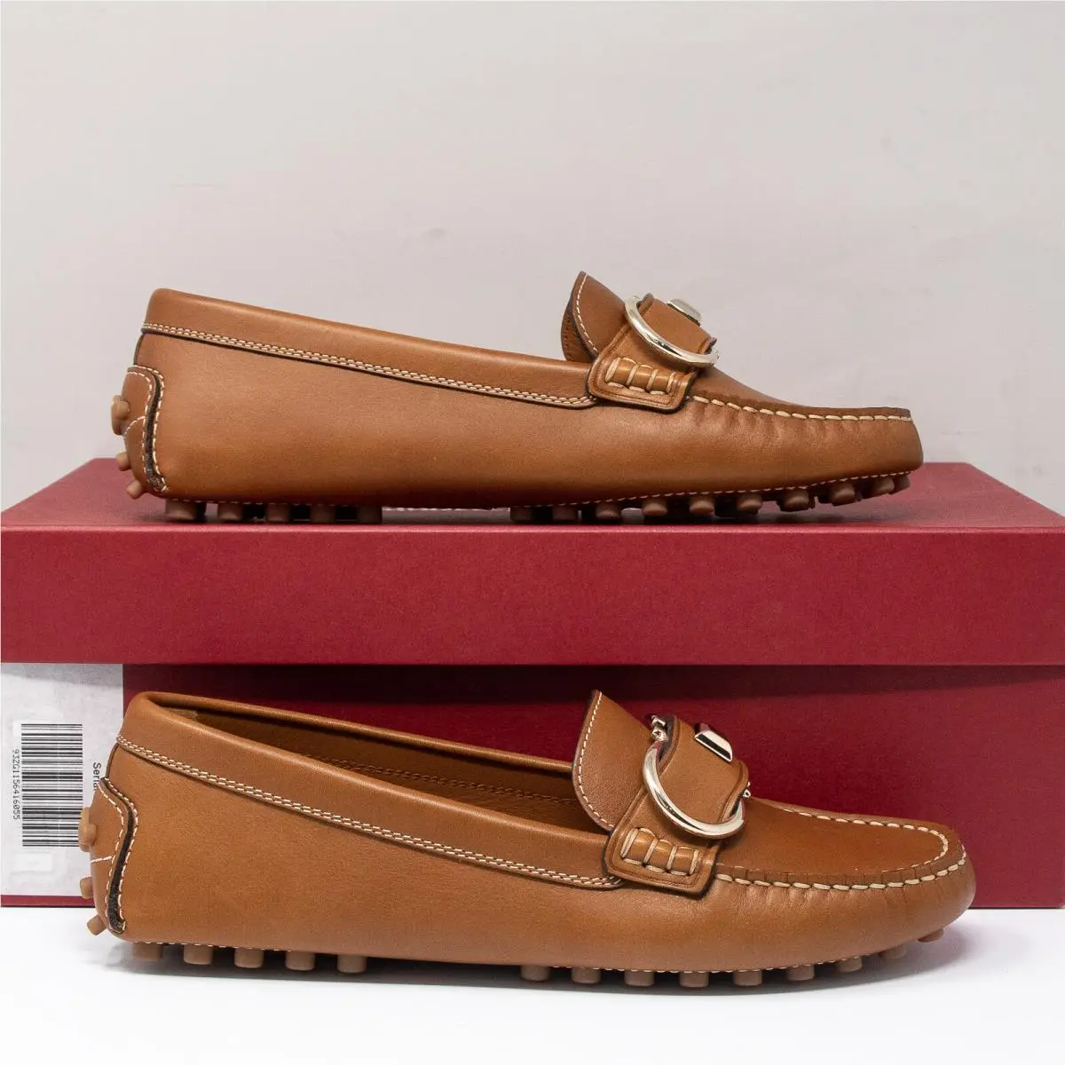 Salvatore Ferragamo shoes - BRENO 1 CM - BRENO - 704649 - Brown (UPC: 8056744807551) 0