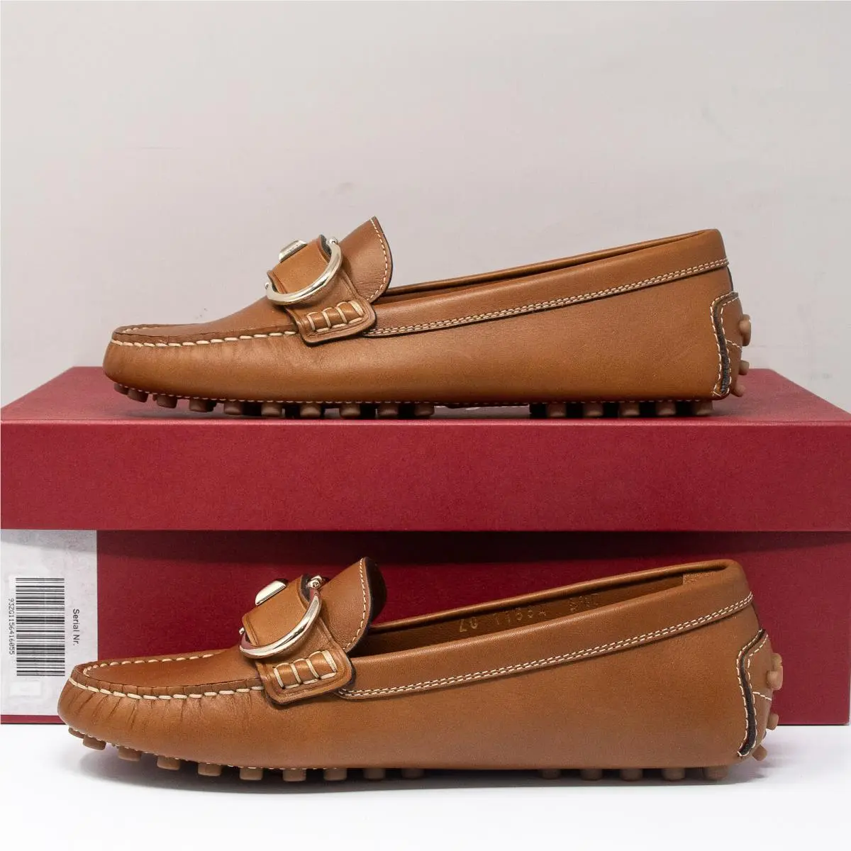 Salvatore Ferragamo shoes - BRENO 1 CM - BRENO - 704649 - Brown (UPC: 8056744807551) 1