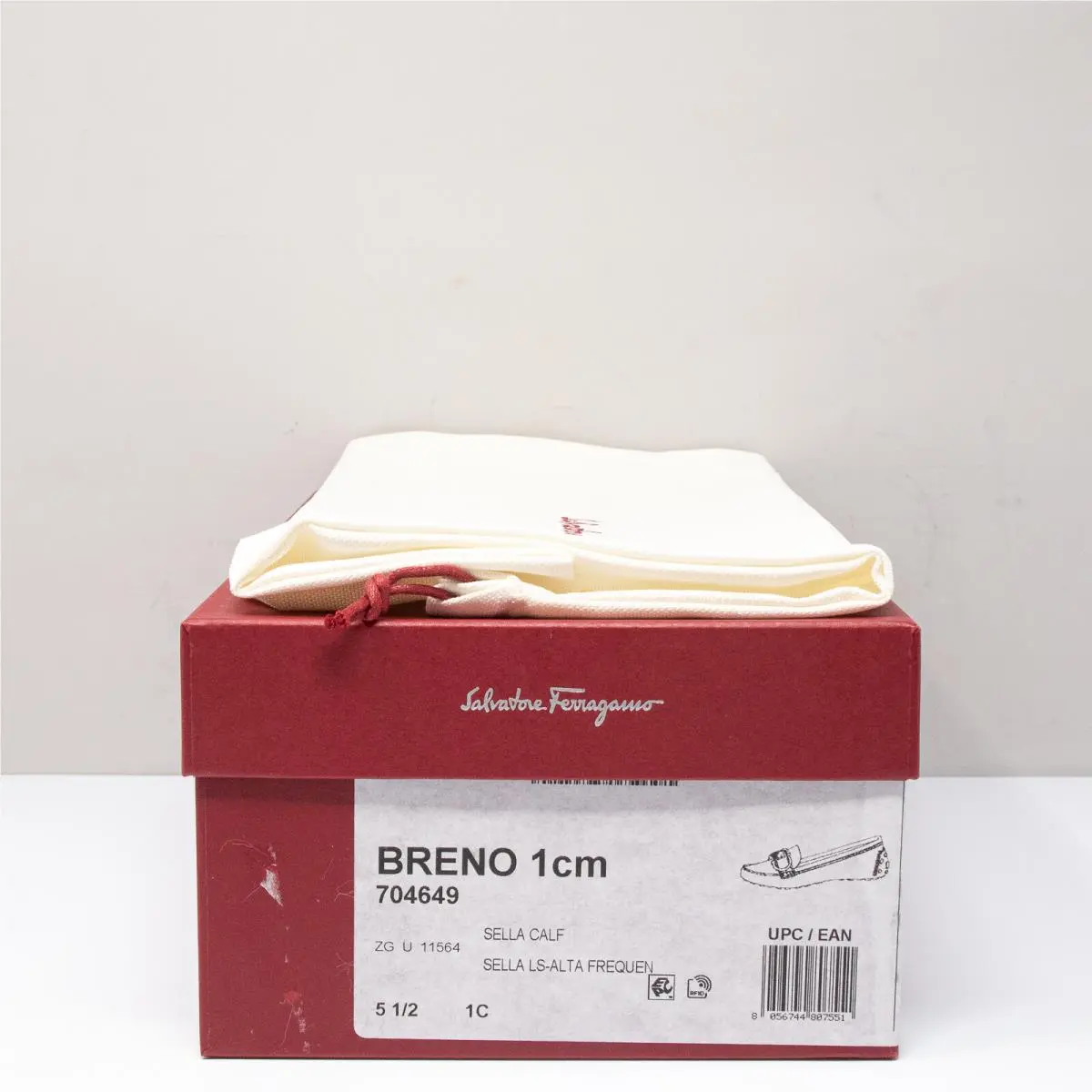 Salvatore Ferragamo shoes - BRENO 1 CM - BRENO - 704649 - Brown (UPC: 8056744807551) 5