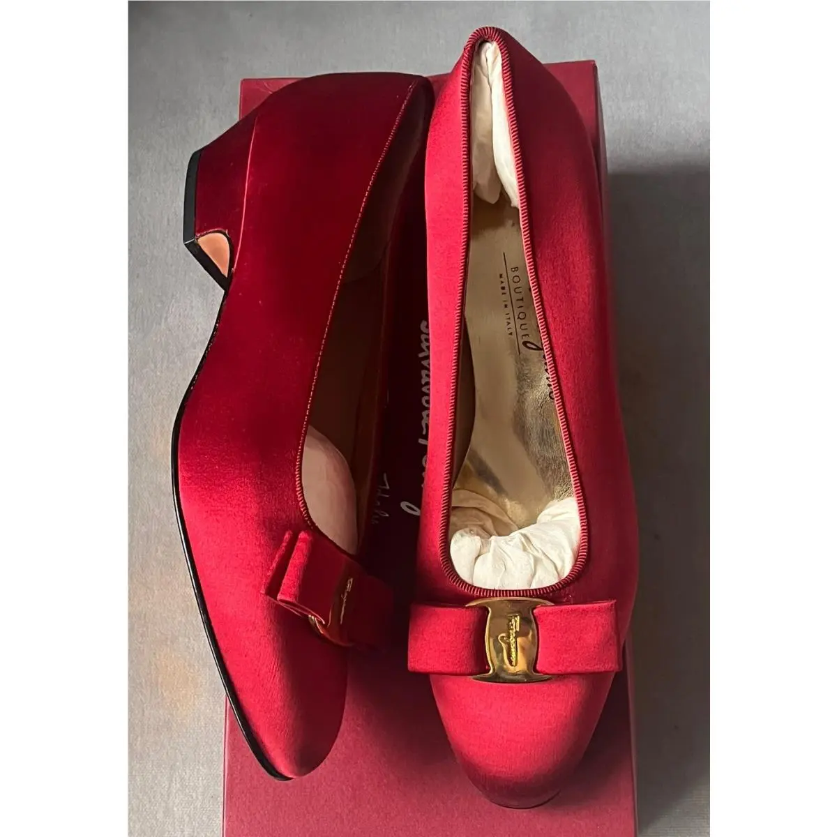 Salvatore Ferragamo shoes - Salvatore Ferragamo Vara - Vara - Red 0