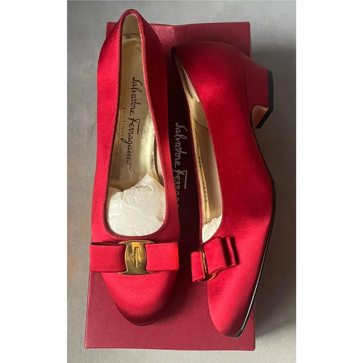 Salvatore Ferragamo shoes - Salvatore Ferragamo Vara - Vara - Red 1