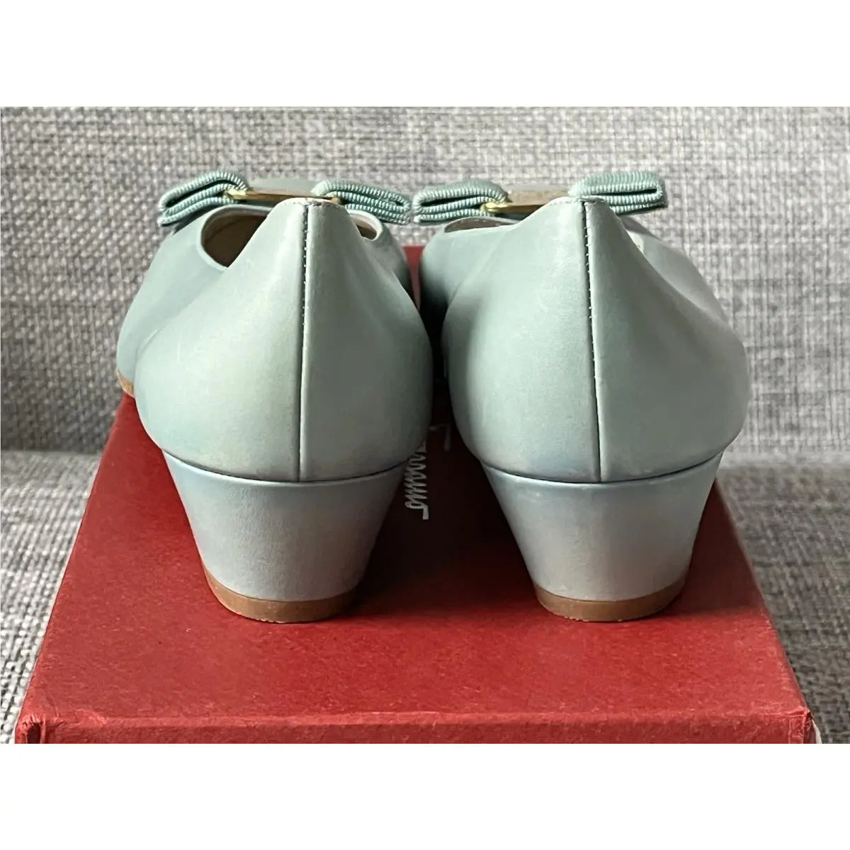 Salvatore Ferragamo shoes - Salvatore Ferragamo Vara - Vara - Green 0
