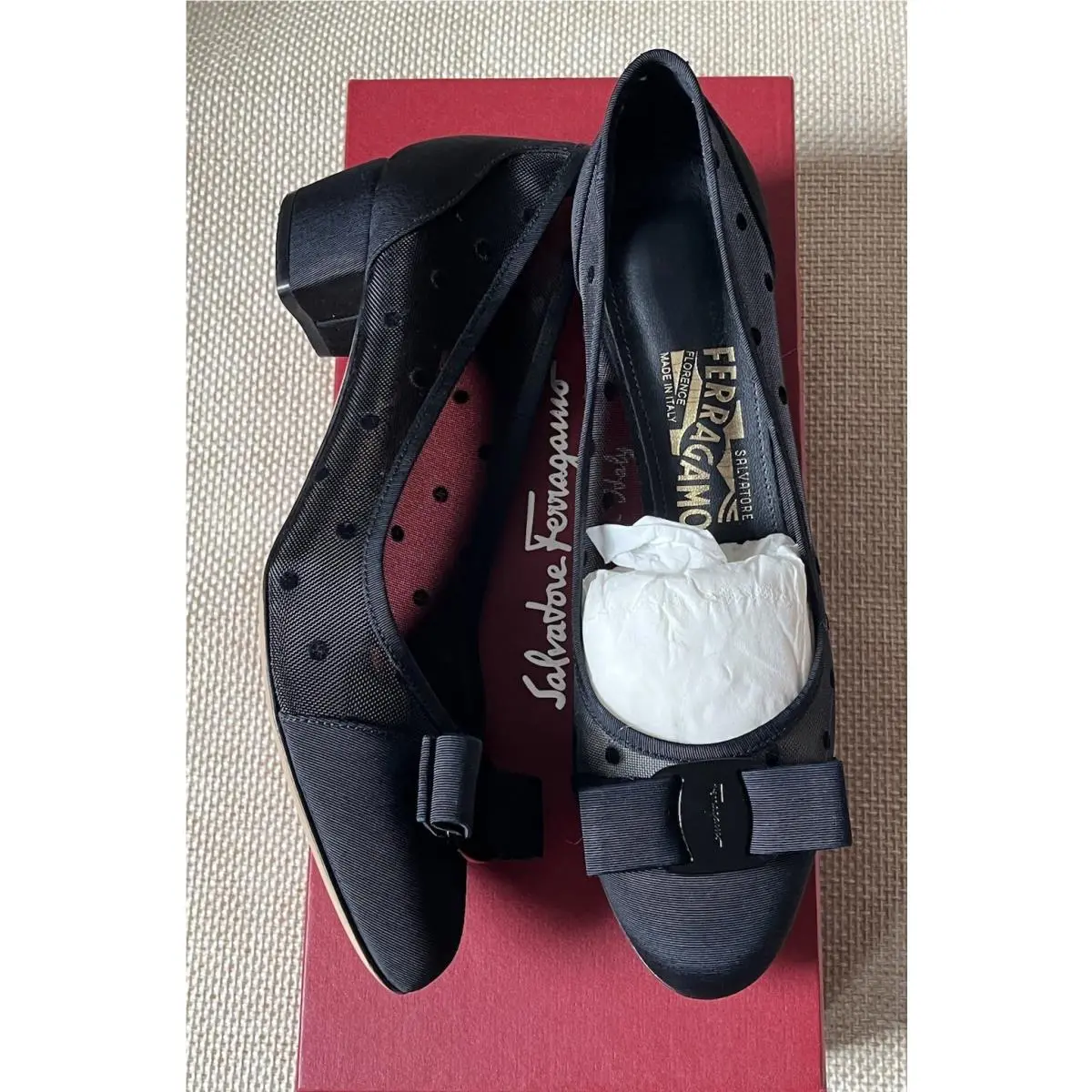 Salvatore Ferragamo shoes - Salvatore Ferragamo Vara - Vara - Black 0