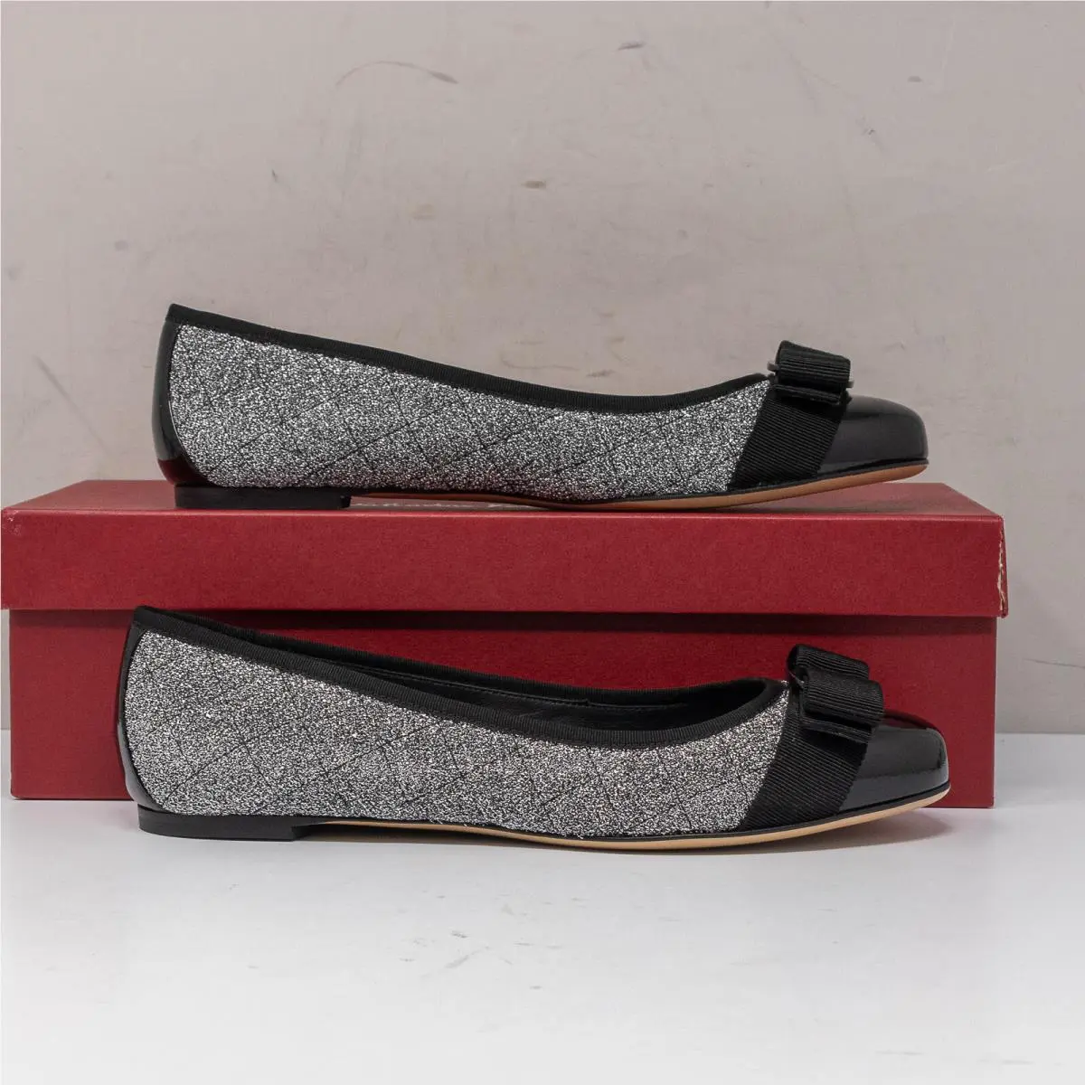 Salvatore Ferragamo shoes - Varina 1cm - Varina - 0707836 - Silver (UPC: 8056744915089) 0