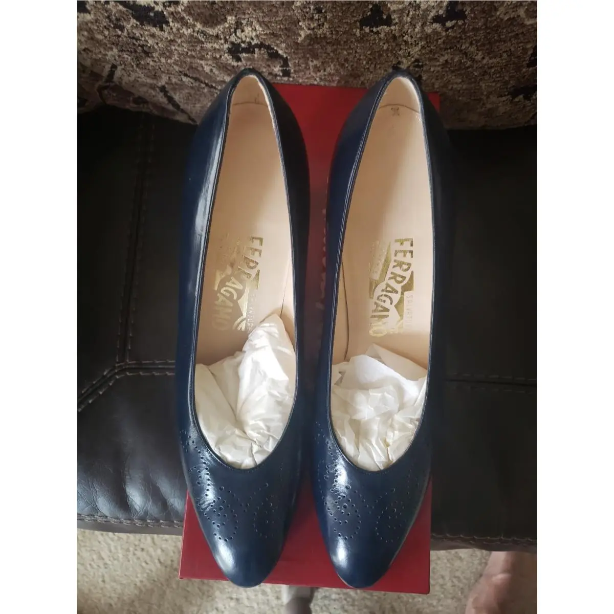 Salvatore Ferragamo shoes - Blue 7