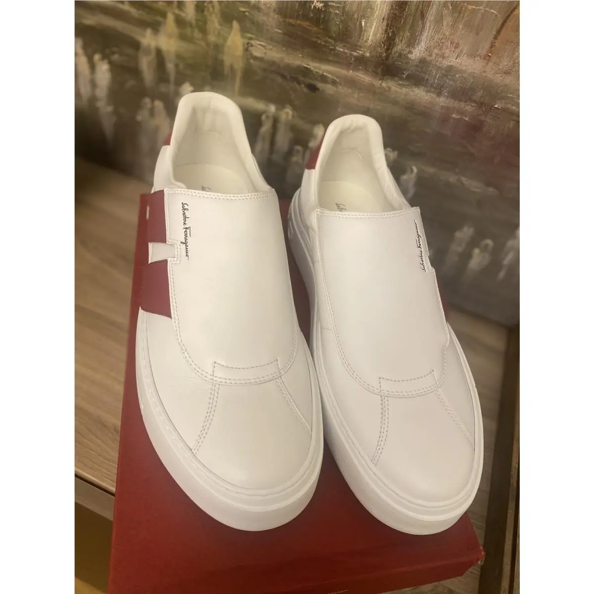 Salvatore Ferragamo shoes - Salvatore Ferragamo Lima - Lima - White 3
