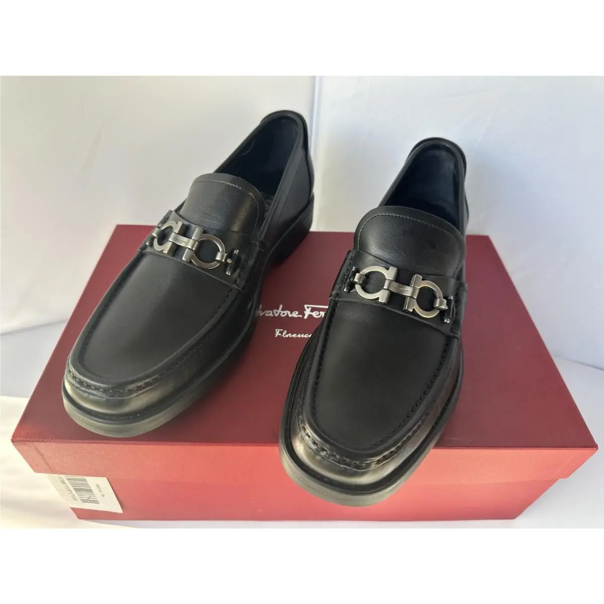 Salvatore Ferragamo shoes - loafers - loafers - Black, Main: Black (UPC: 8017577593479) 8