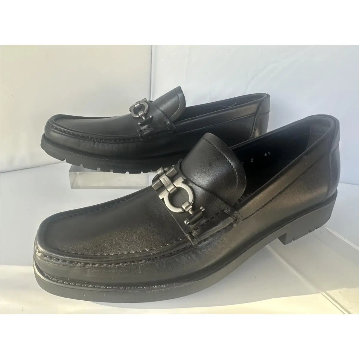 Salvatore Ferragamo shoes - loafers - loafers - Black, Main: Black (UPC: 8017577593479) 10