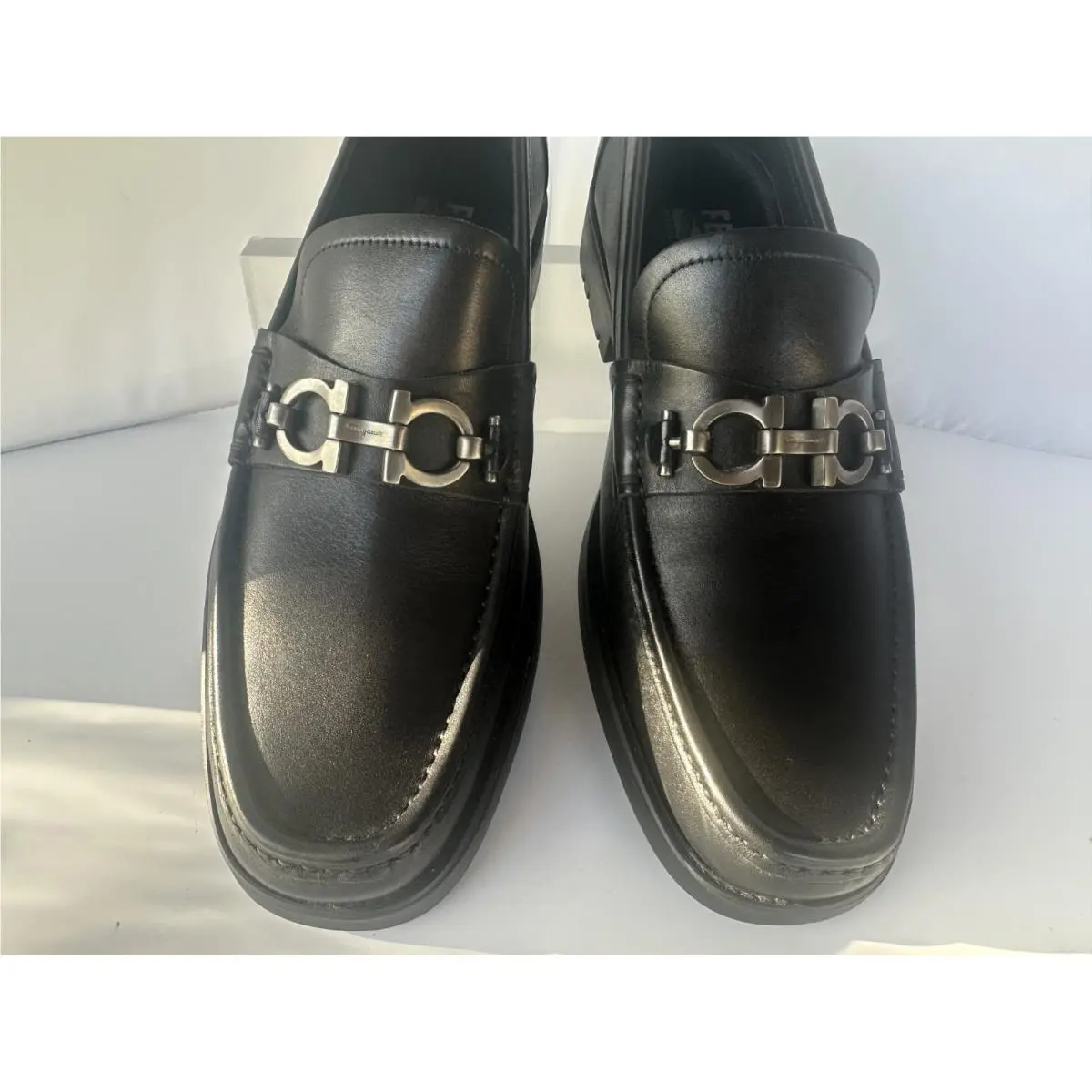 Salvatore Ferragamo shoes - loafers - loafers - Black, Main: Black (UPC: 8017577593479) 13
