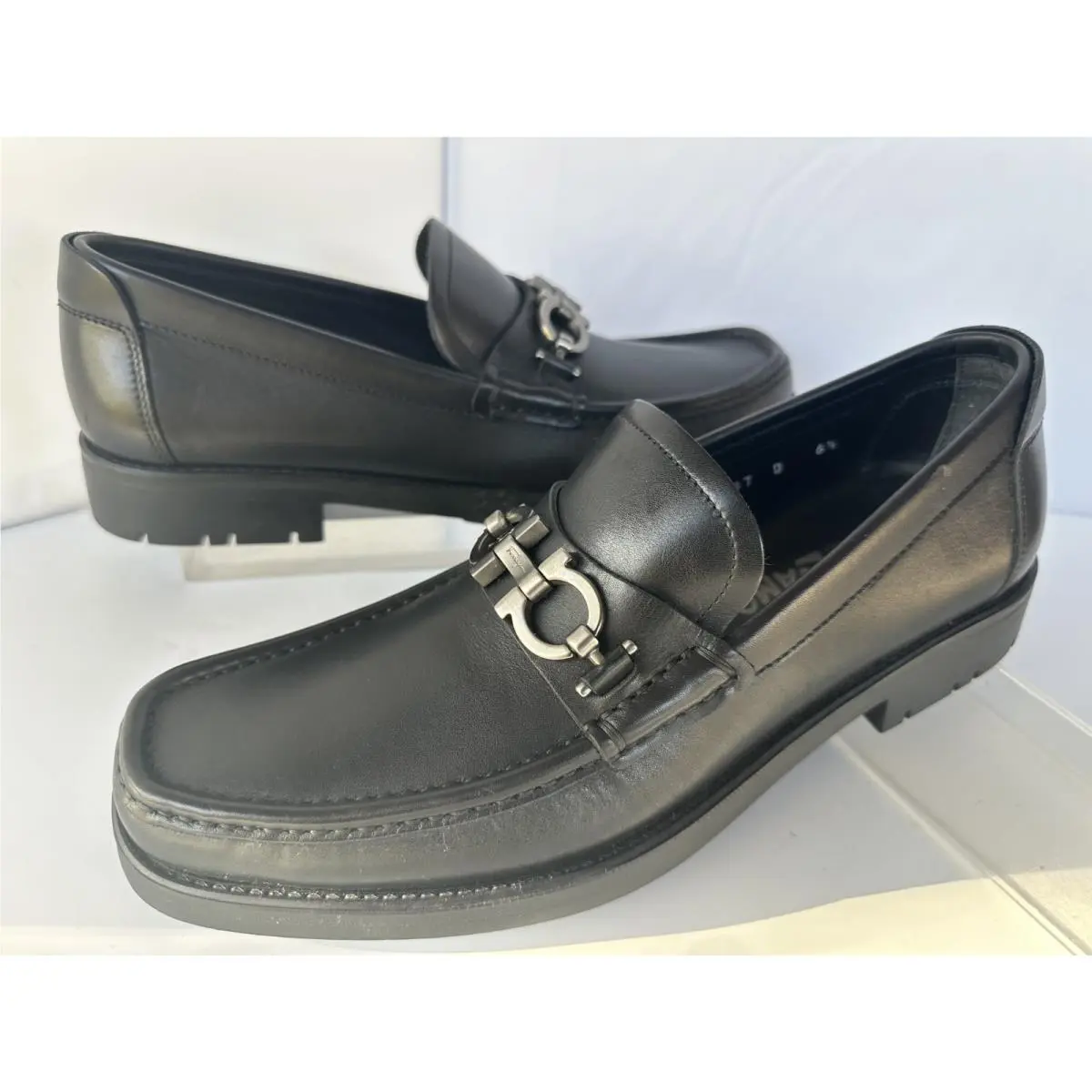 Salvatore Ferragamo shoes - loafers - loafers - Black, Main: Black (UPC: 8017577593479) 0