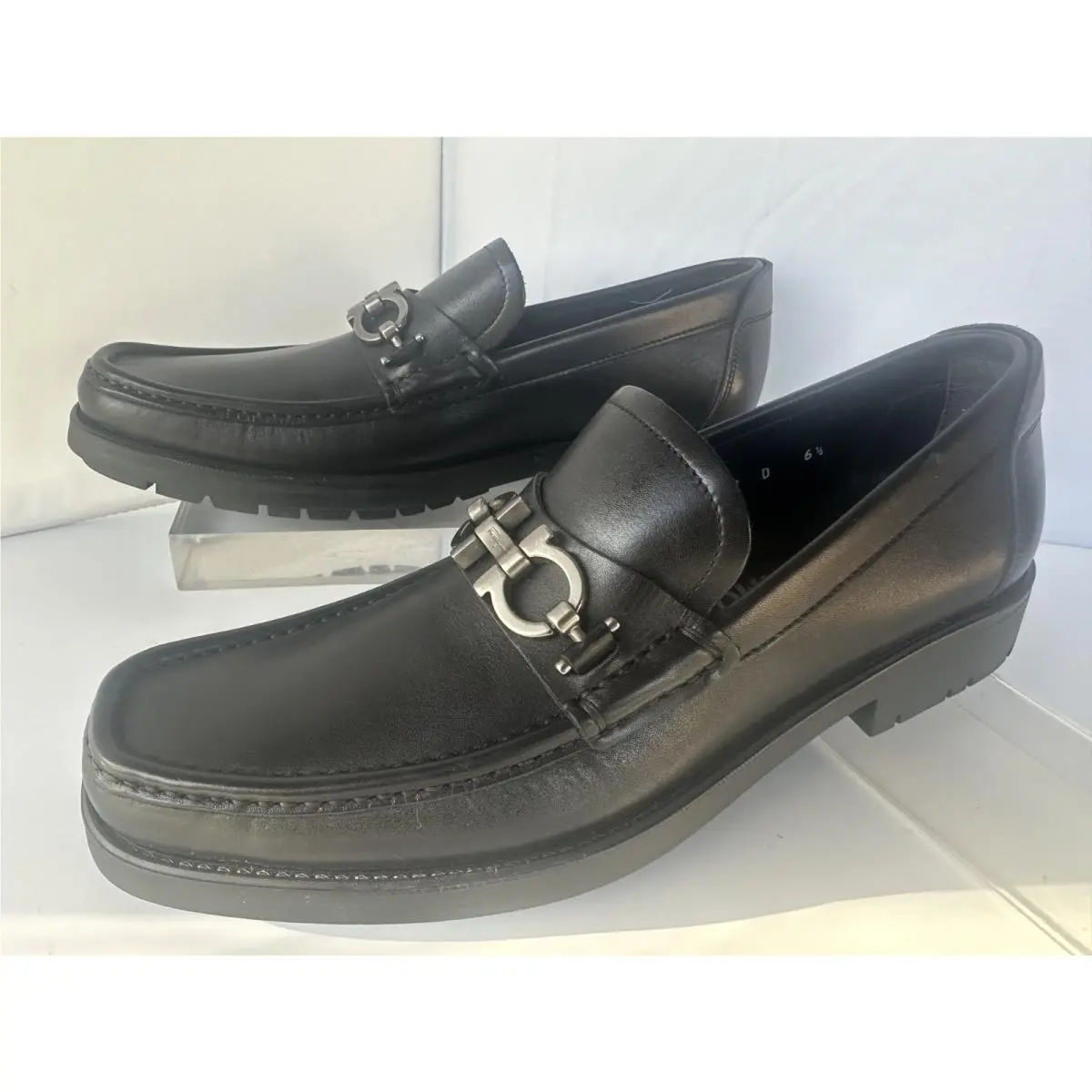 Salvatore Ferragamo shoes - loafers - loafers - Black, Main: Black (UPC: 8017577593479) 1