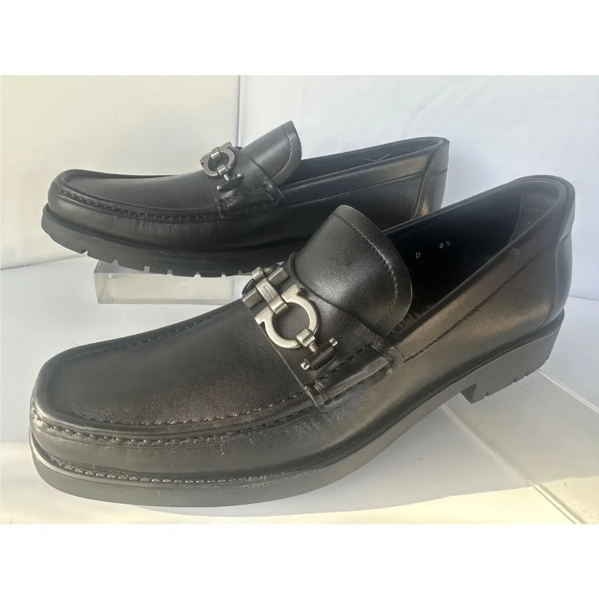 Salvatore Ferragamo shoes - loafers - loafers - Black, Main: Black (UPC: 8017577593479) 5