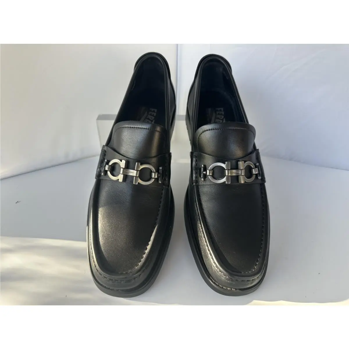 Salvatore Ferragamo shoes - loafers - loafers - Black, Main: Black (UPC: 8017577593479) 7