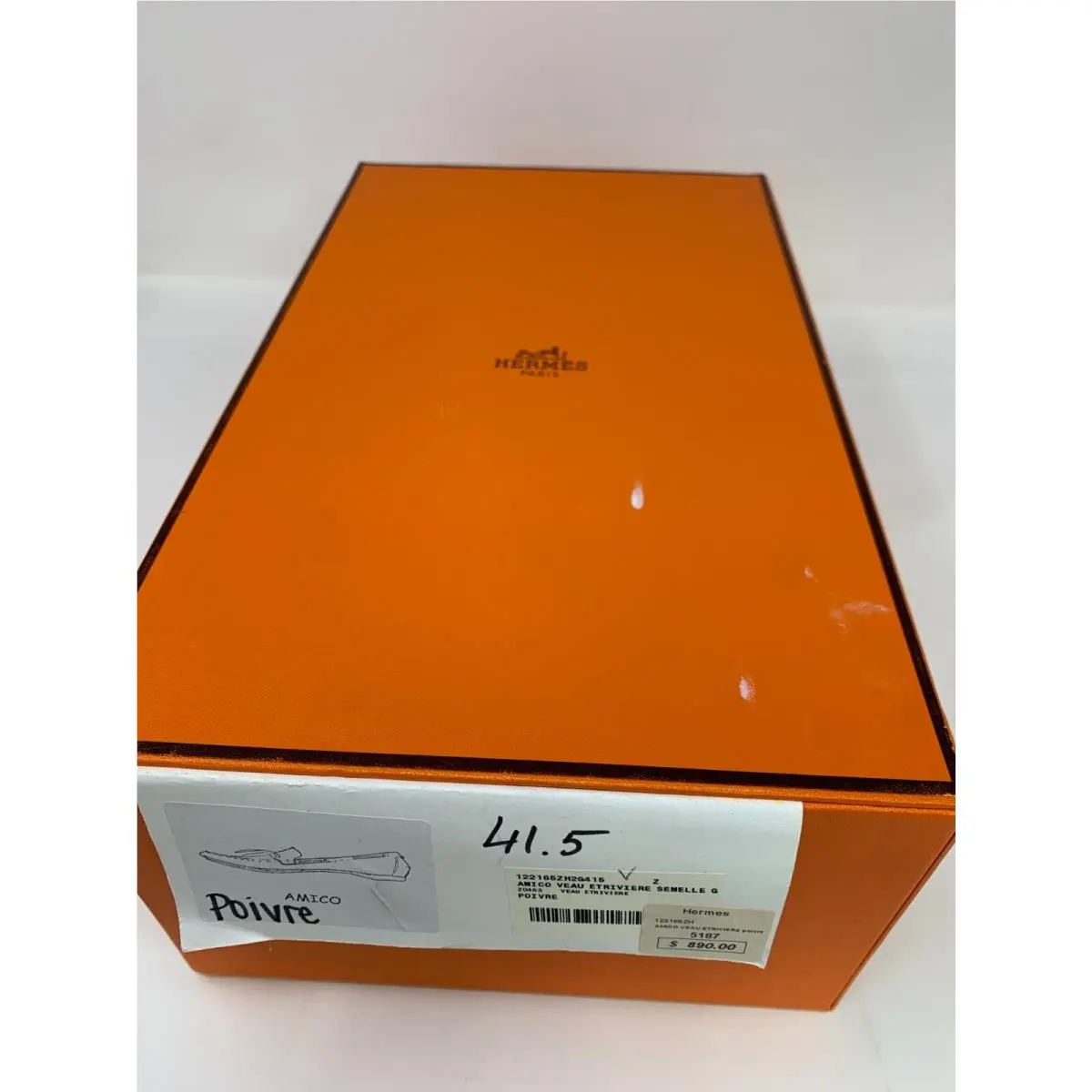 Hermes shoes - Hermes Amico - Amico - Gray 29