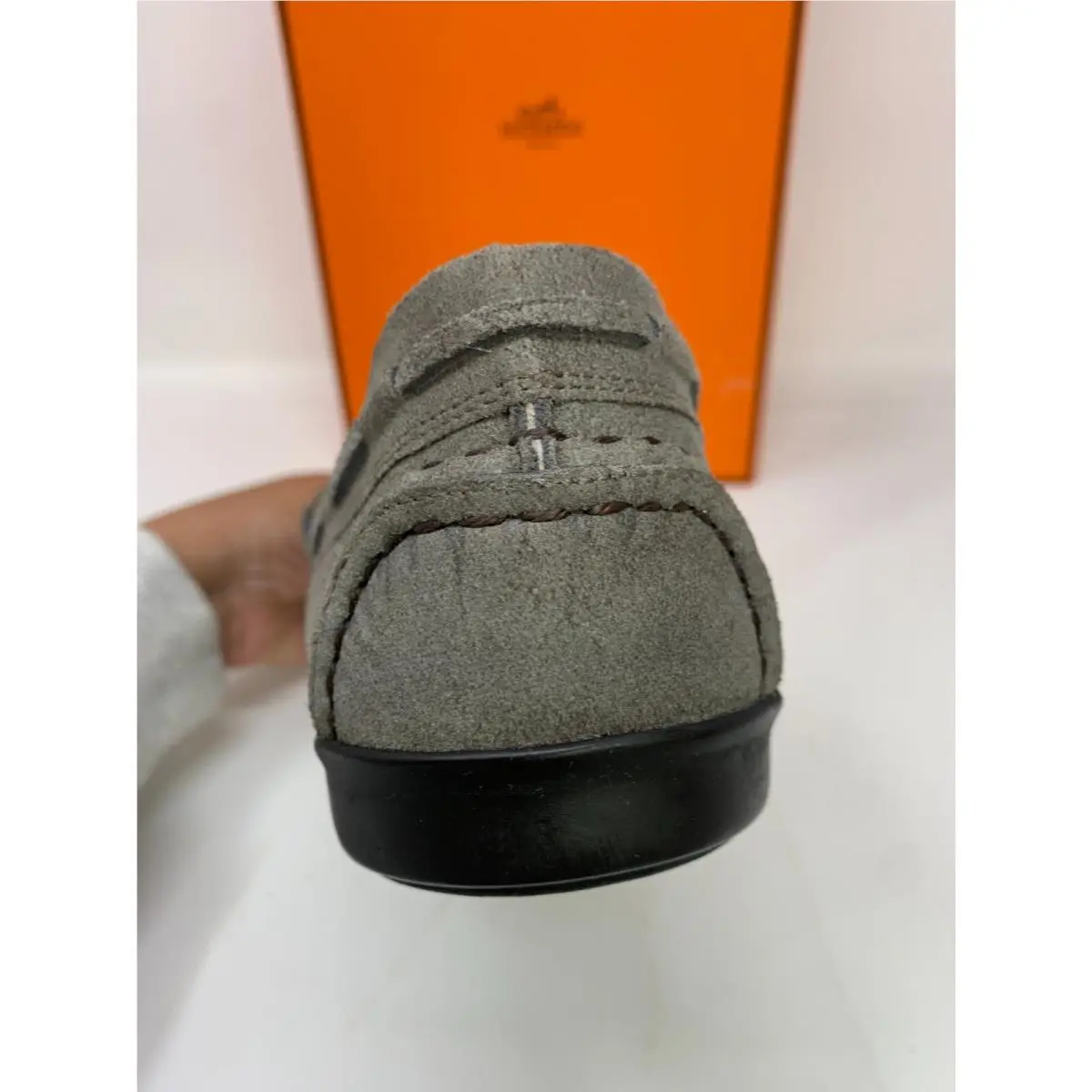 Hermes shoes - Hermes Amico - Amico - Gray 34